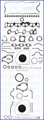 51037600 Kompletní sada těsnění, motor AJUSA