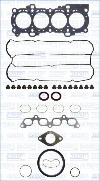 52414300 Sada těsnění, hlava válce MULTILAYER STEEL AJUSA