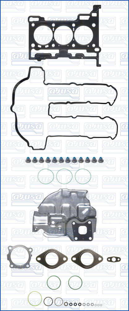 52447100 Sada těsnění, hlava válce MULTILAYER STEEL AJUSA