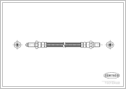 19018488 CORTECO brzdová hadica 19018488 CORTECO