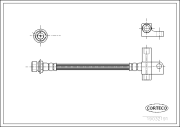 19032191 Brzdová hadice CORTECO