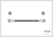 19032777 CORTECO brzdová hadica 19032777 CORTECO