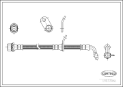 19033061 Brzdová hadice CORTECO