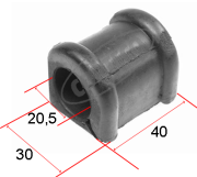 21652521 Držák, Příčný stabilizátor CORTECO