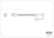49394022 CORTECO brzdová hadica 49394022 CORTECO