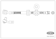 49418888 CORTECO brzdová hadica 49418888 CORTECO