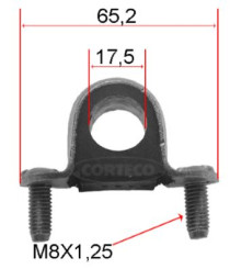 80000017 Držák, Příčný stabilizátor CORTECO