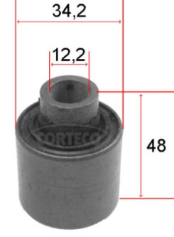 80000091 Uložení, řídicí mechanismus CORTECO