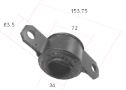 80001549 Uložení, řídicí mechanismus CORTECO