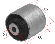 80004744 Uložení, řídicí mechanismus CORTECO