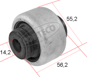 80005454 Uložení, řídicí mechanismus CORTECO