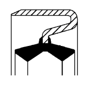 12014834B Těsnicí kroužek, čep nápravy CORTECO