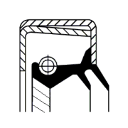 49498452 Těsnicí kroužek hřídele, diferenciál CORTECO