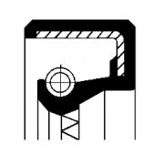 12010744B Těsnicí kroužek hřídele, hřídel převodovky CORTECO