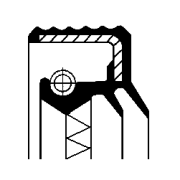 01034641B Těsnicí kroužek hřídele, hřídel převodovky CORTECO