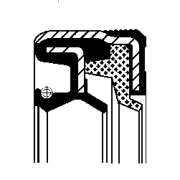 12015709B Těsnicí kroužek hřídele, diferenciál CORTECO