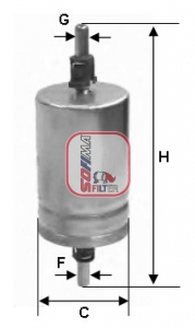 S 1510 B SOFIMA palivový filter S 1510 B SOFIMA