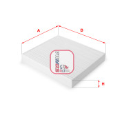 S 3093 C Filtr, vzduch v interiéru SOFIMA