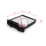 S 3105 C Filtr, vzduch v interiéru SOFIMA