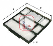 S 3117 C Filtr, vzduch v interiéru SOFIMA