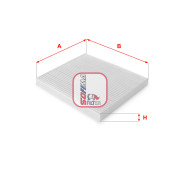 S 3125 C Filtr, vzduch v interiéru SOFIMA