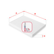 S 3146 C Filtr, vzduch v interiéru SOFIMA