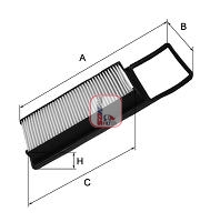 S 3232 A SOFIMA vzduchový filter S 3232 A SOFIMA