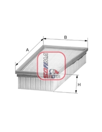 S 3369 A Vzduchový filtr SOFIMA