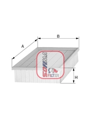 S 6230 A SOFIMA vzduchový filter S 6230 A SOFIMA