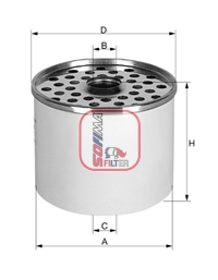 S 7111 NC Palivový filtr SOFIMA