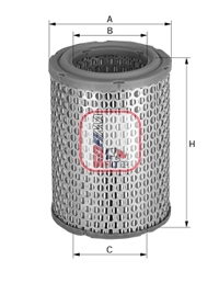 S 5172 A Vzduchový filtr SOFIMA