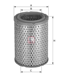 S 0160 A Vzduchový filtr SOFIMA