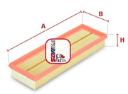 S 2820 A Vzduchový filtr SOFIMA