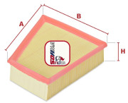 S 9202 A Vzduchový filtr SOFIMA