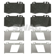 10 91 6481 Sada brzdových destiček, kotoučová brzda SWAG