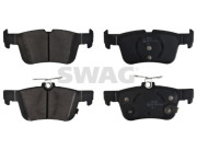 33 10 6550 Sada brzdových destiček, kotoučová brzda SWAG
