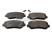 33 10 7189 Sada brzdových destiček, kotoučová brzda SWAG