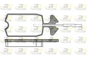 2034.04 Sada brzdových destiček, kotoučová brzda ROADHOUSE