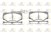2047.42 ROADHOUSE sada brzdových platničiek kotúčovej brzdy 2047.42 ROADHOUSE