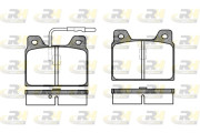 2068.02 Sada brzdových destiček, kotoučová brzda ROADHOUSE