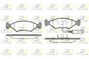 2119.32 Sada brzdových destiček, kotoučová brzda ROADHOUSE