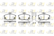 2146.22 ROADHOUSE sada brzdových platničiek kotúčovej brzdy 2146.22 ROADHOUSE