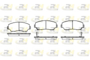 2218.02 Sada brzdových destiček, kotoučová brzda ROADHOUSE