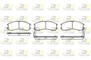 2273.02 Sada brzdových destiček, kotoučová brzda ROADHOUSE
