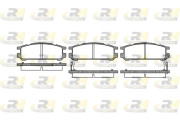 2342.02 Sada brzdových destiček, kotoučová brzda ROADHOUSE