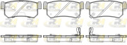 2746.42 Sada brzdových destiček, kotoučová brzda ROADHOUSE