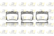 2750.02 Sada brzdových destiček, kotoučová brzda ROADHOUSE