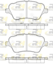 21514.00 Sada brzdových destiček, kotoučová brzda ROADHOUSE