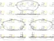21561.02 Sada brzdových destiček, kotoučová brzda ROADHOUSE