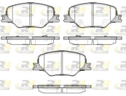 21795.02 Sada brzdových destiček, kotoučová brzda ROADHOUSE
